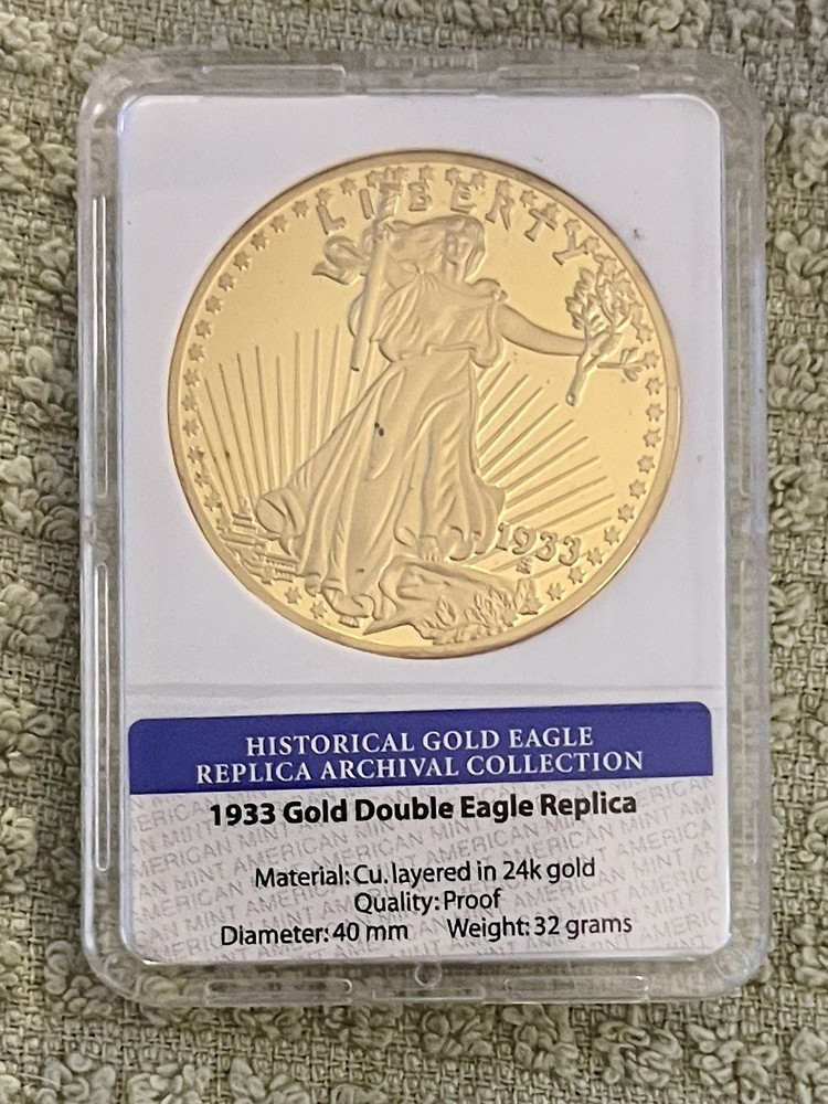 1933 Gold Double Eagle Replica Limited Edition