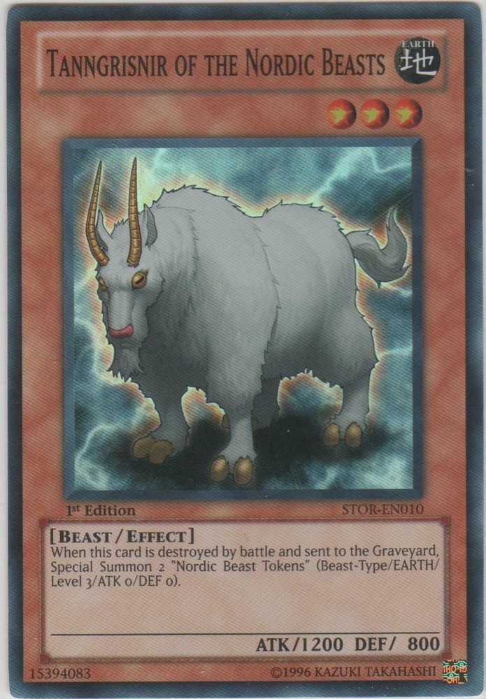 Tanngrisnir of the Nordic Beasts - STOR-EN010 - Super Rare - Unlimited Edition x