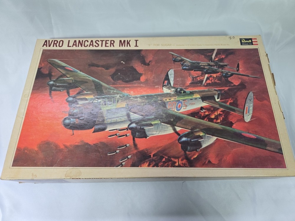 Rare Vintage Revell Avro Lancaster MK I