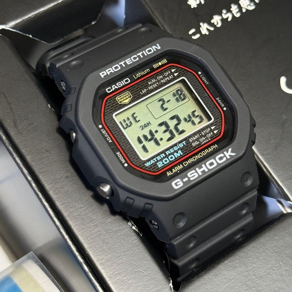 G-SHOCK DW-5000C-1A M240 1983 FIRST MODEL 592546