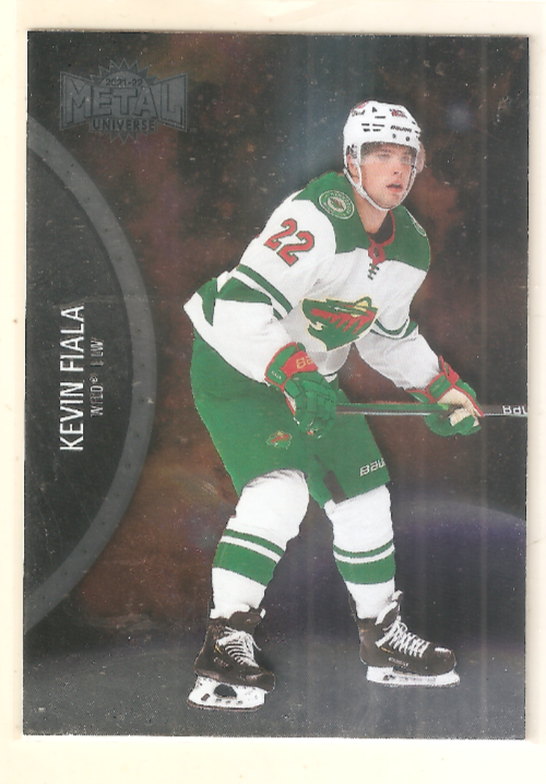 Kevin Fiala 2021-22 Metal Universe Alternate Jersey SP #102 Wild