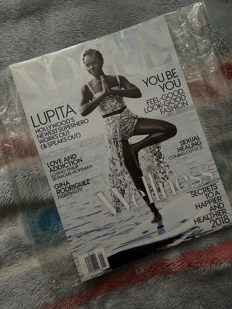 Lupita Nyong'o Vogue January 2018 Magazine Philip Seymour Hoffman Gina Rodriguez