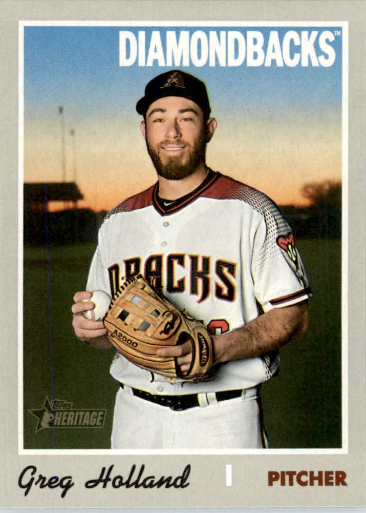 2019 Topps Heritage #593 Greg Holland