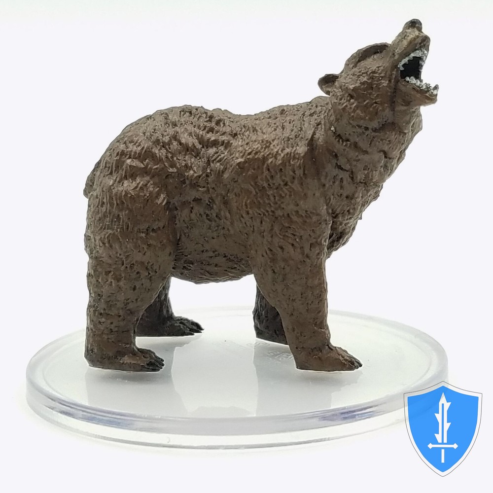 Grizzly Bear - The Mwangi Expanse #27 Pathfinder Battles D&D Miniature