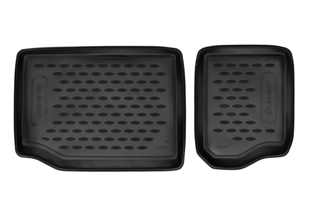 Accurate fit floor mats for SEAT Tarraco 2018-2022, SUV, series 3, 2 pcs