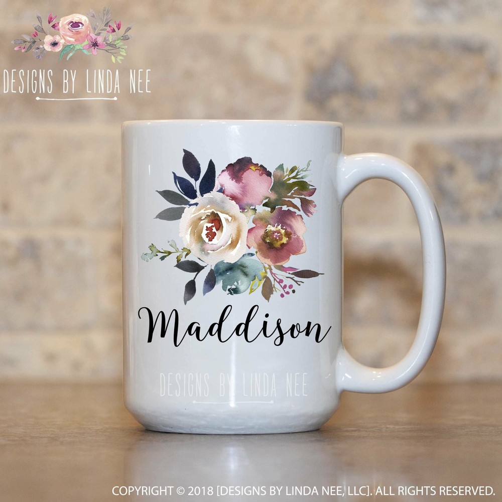 Custom Name Mug Personalized Gift For Women Mother's Day Gift Coworker Gift Name