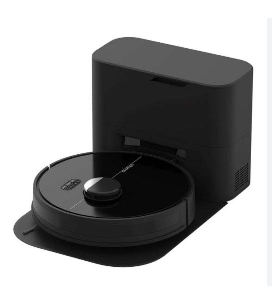 BobSweep Dustin Wi-Fi Connected Self-Emptying Robot Vacuum and Mop- Lot 335