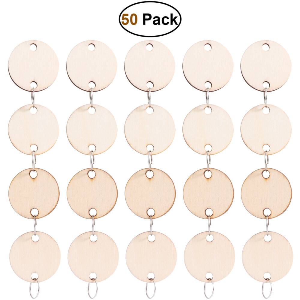 Round Tags with Holes Table Top Decor Chalkboard Calendar Wall Calendars Advent