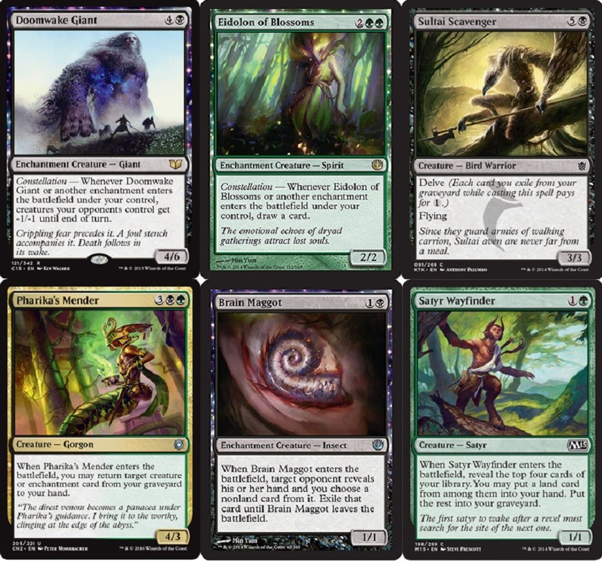 Grim Constellation Deck featuring Doomwake Giant and Eidolon - 60 MTG Cards