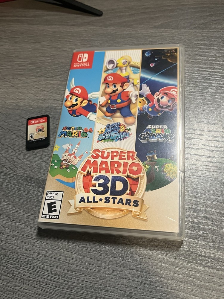 Super Mario 3D All-Stars (Switch) - Slightly Used! Full Game + Box