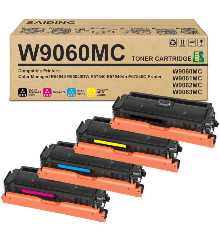 W9060MC Toner Cartridge Compatible for W9060MC W9061MC W9062MC W9063MC Toner Rep
