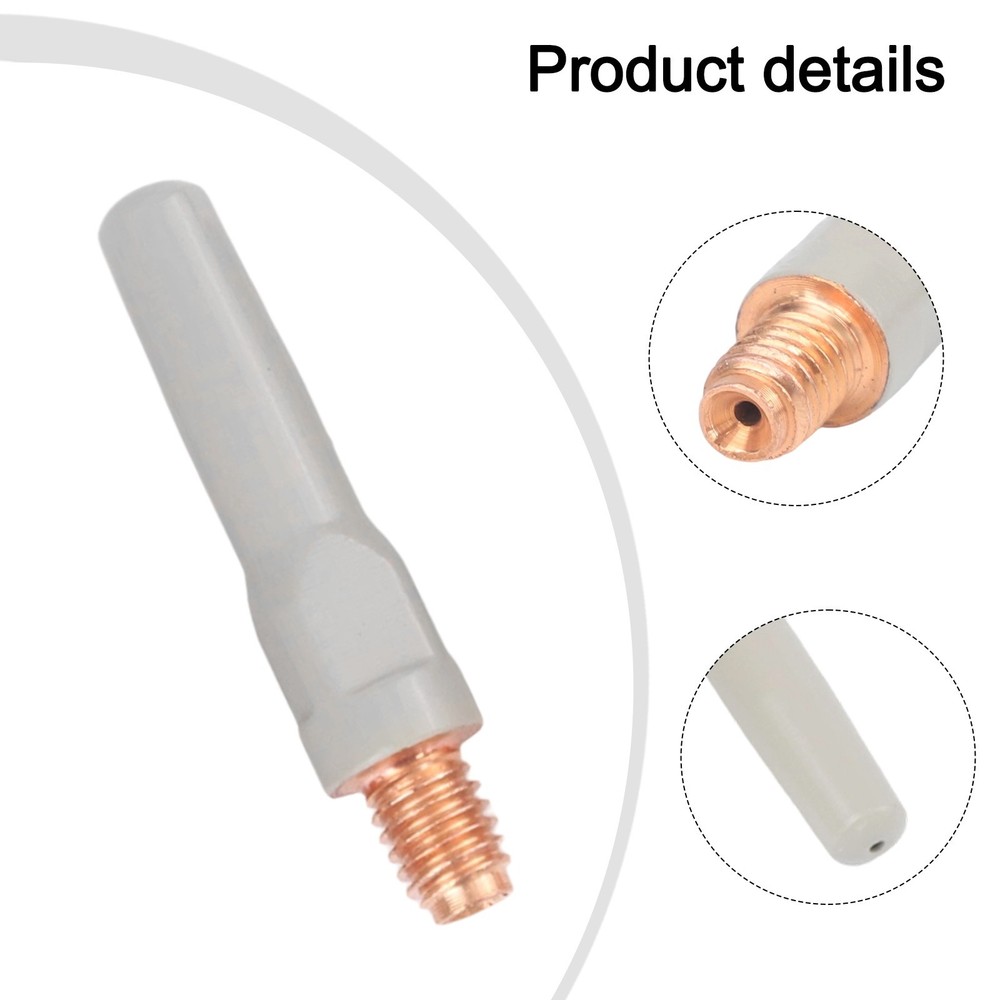 Innovative Design Pack of 10 NonStick Coating Welding Tips for Superior Control
