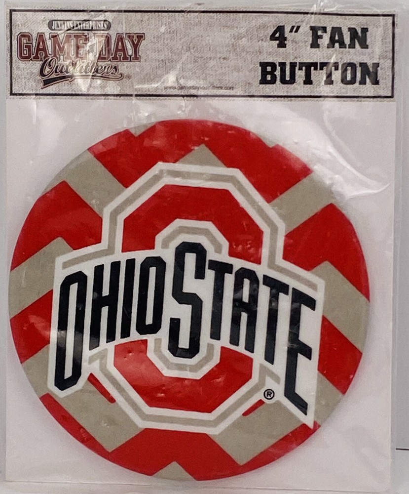 Ohio State Buckeyes Fan Pinback Button 4