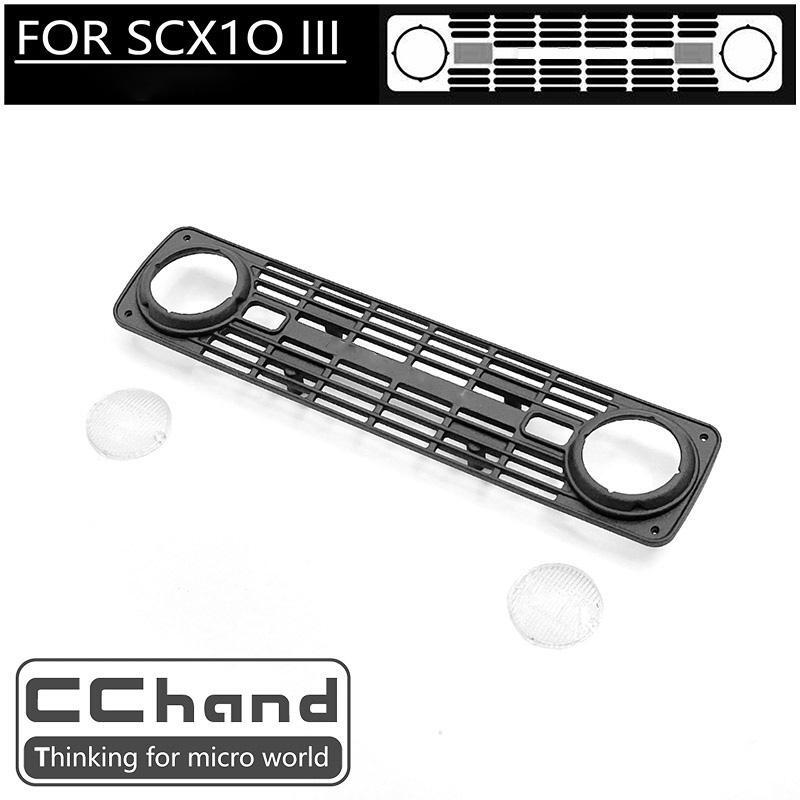Clearance Sale Grill Lamp Lens for 1/10 RC Off-Road Crawler SCX10 III-image