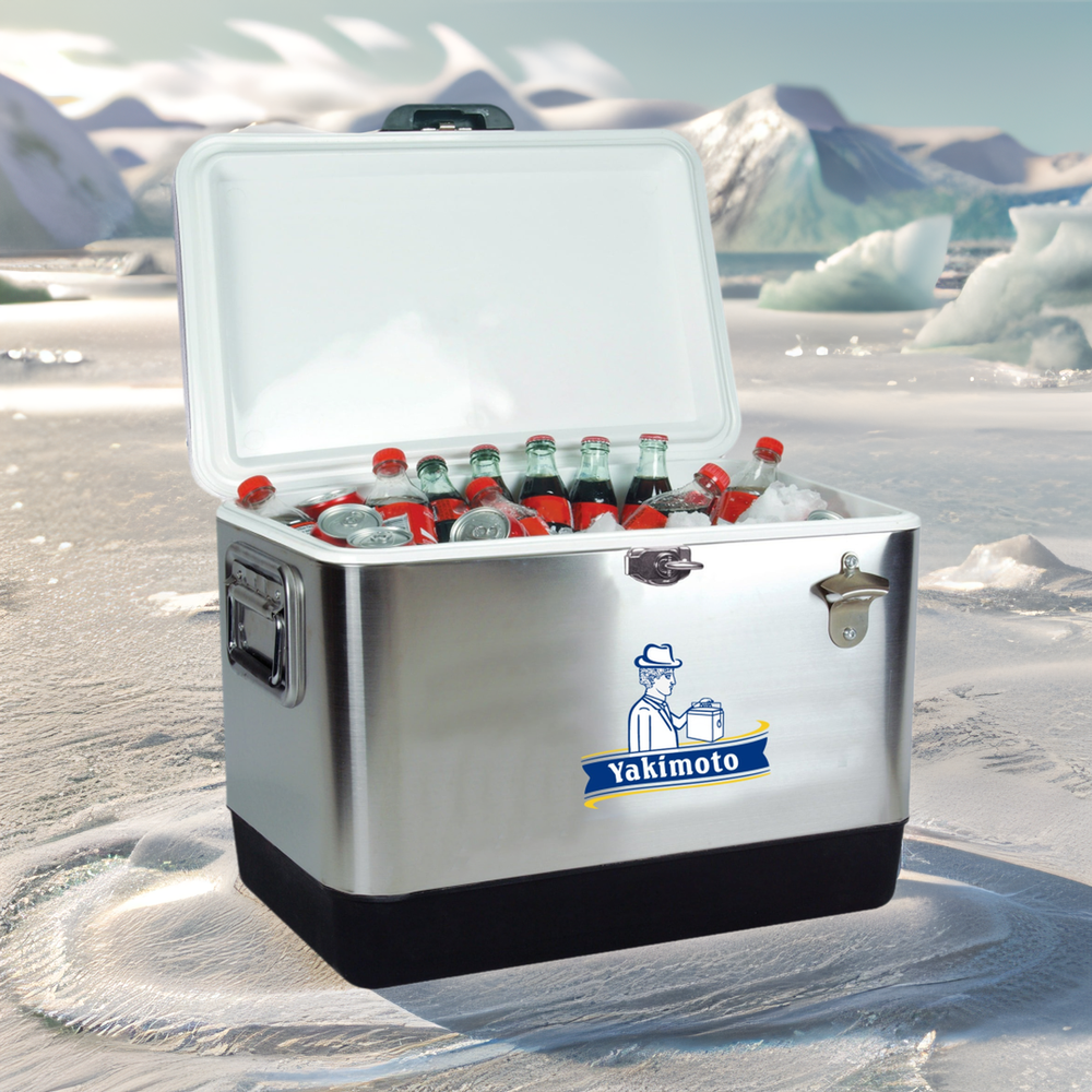 Yakimoto 54QT Highly efficient cold insulation Cooler,Portable Beer Ice Chest