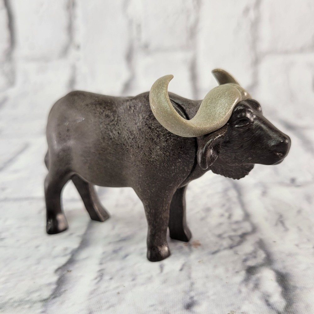 Vintage Toys Playmobil Water Buffalo Asian African Zoo Safari Animal