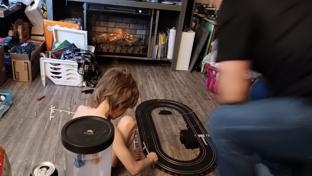 SCALEXTRIC Caterham Cup 1/32 Slot Car C1034T  TESTED Runs Great