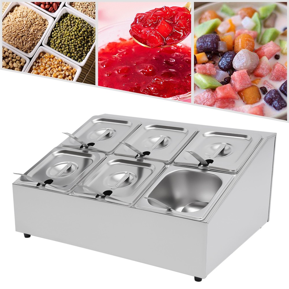 2-Row Spice Rack Shelf Inclined Seasoning Organizer Holder Pans Tabletop