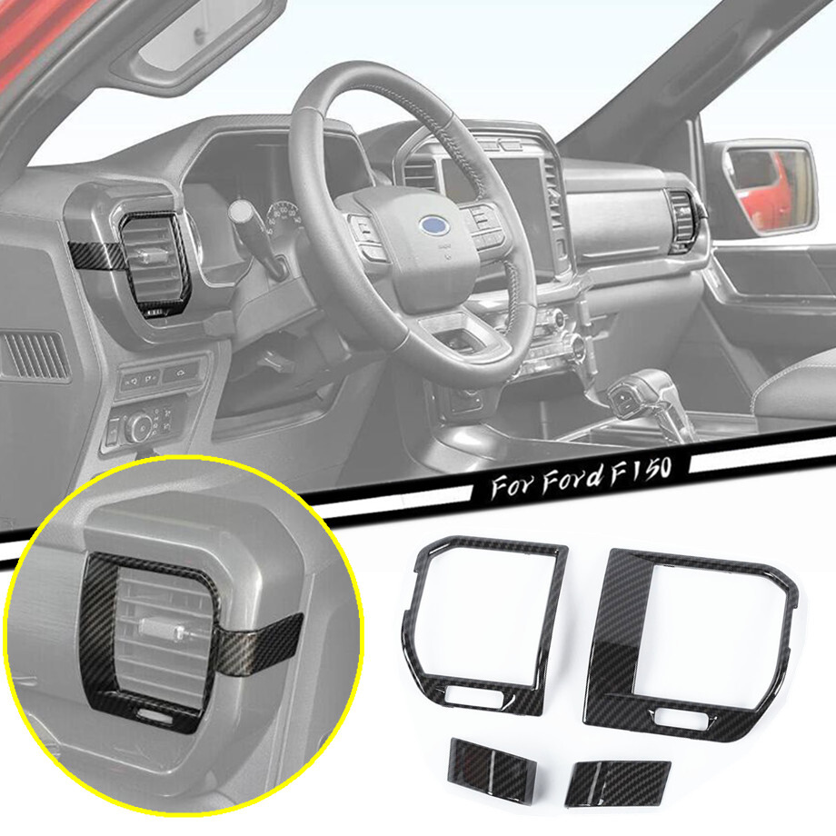 Ford F150 21-23 Carbon Fiber Dash Side Vent Cover Trim