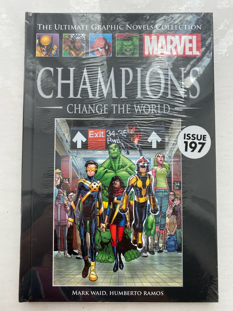 MARVEL THE ULTIMATE GRAPHIC NOVELS CHAMPIONS CHANGE THE WORLD VOLUME 144 #197
