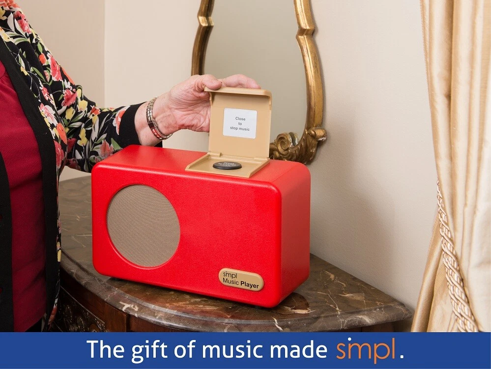 Alzheimer's and Dementia Memory Care Simple Music Player - 2128jk