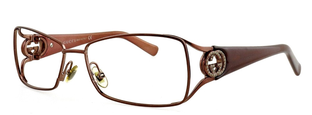 GUCCI GG2812 QVY 56mm Pink GG Crystal Eyeglass Sunglass Frames Italy