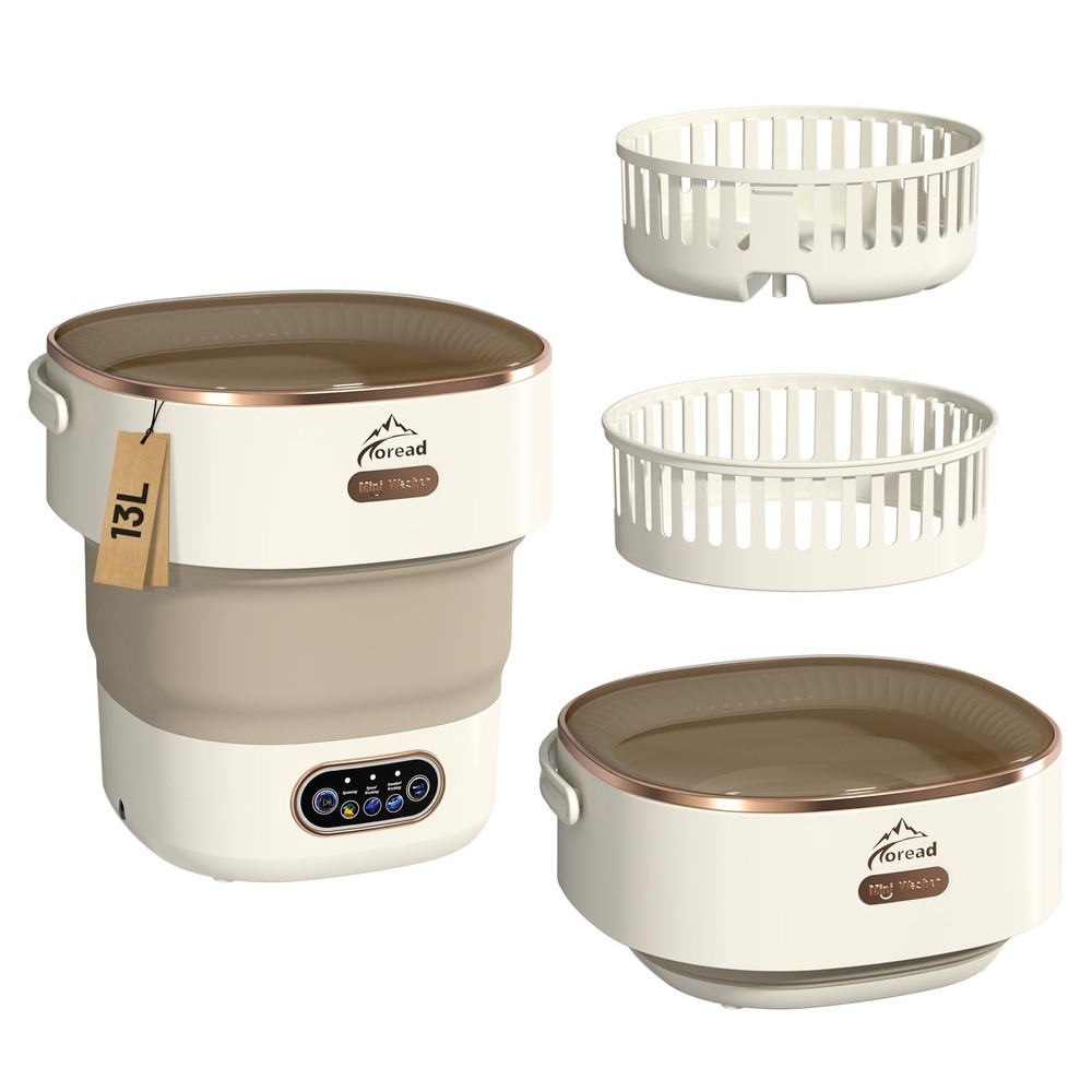 13L Upgraded Large Capacity Portable Mini Washing Machine