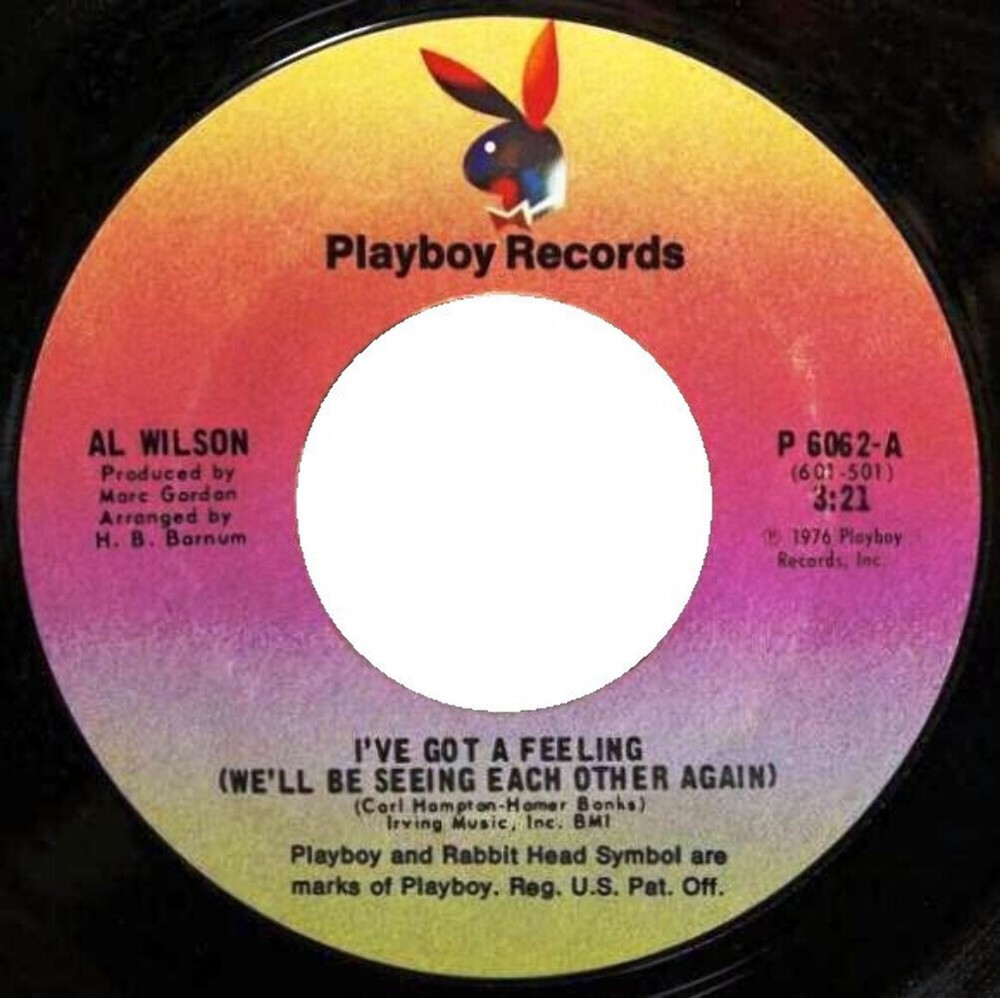 Al Wilson - I've Got A Feeling (We'll Be Seeing Each Other Again) (7