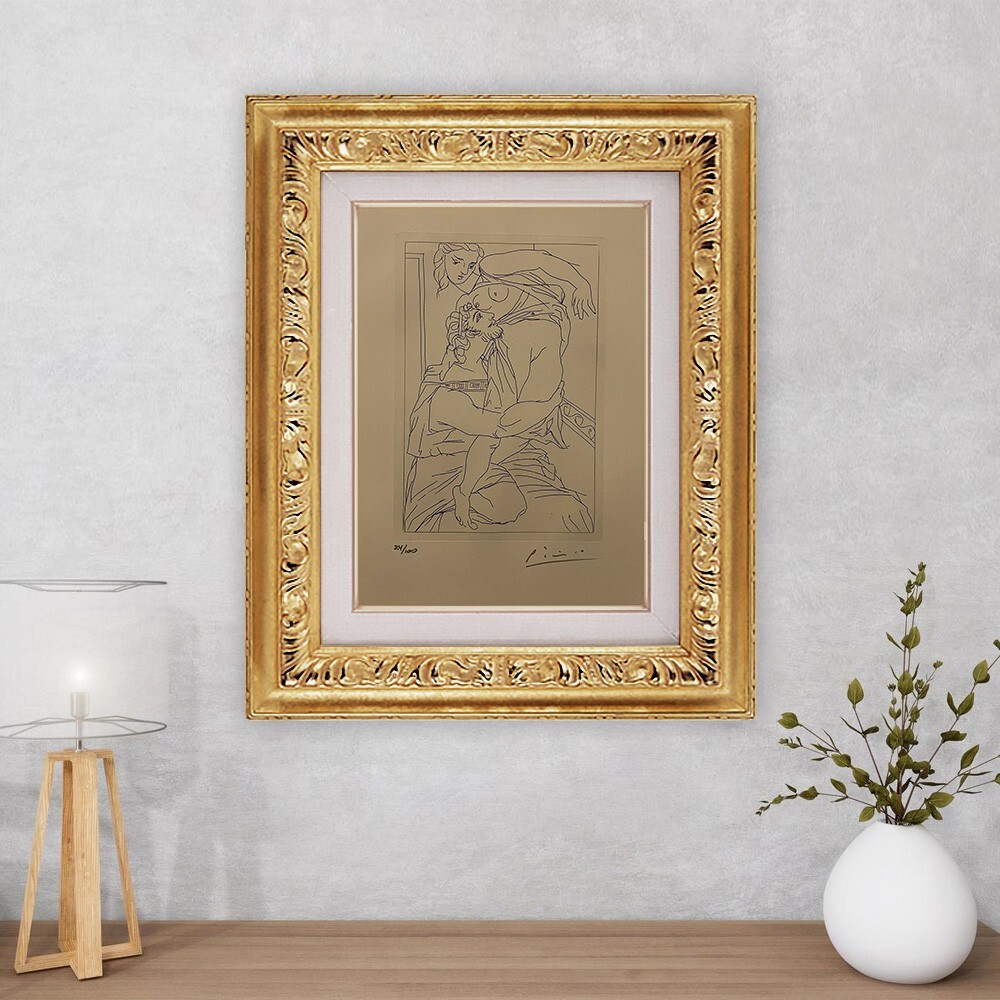 Pablo Picasso signed lithograph with COA and appraisal $3500 USD
