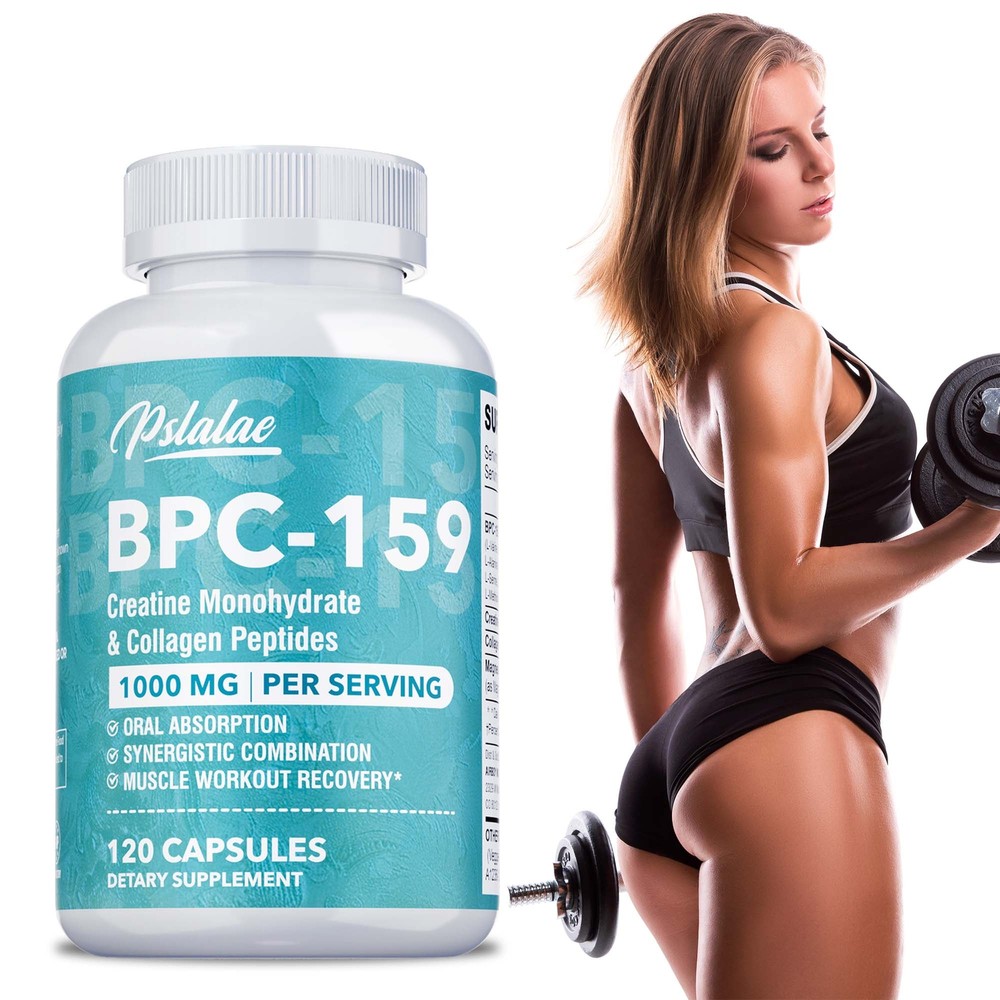 BPC-159 with Creatine Monohydrate & Collagen Peptides for Joint and Muscle Support