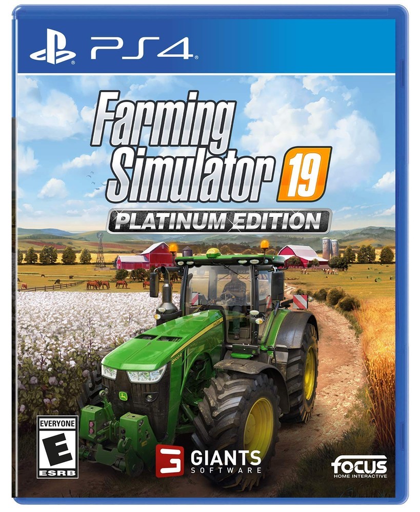 Farming Simulator 19 Platinum Edition for PlayStation 4 (Sony Playstation 4)