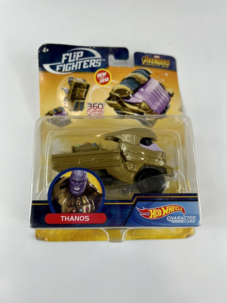 Hot Wheels Marvel Avengers Infinity Wars Flip Fighter Vehicle - Thanos
