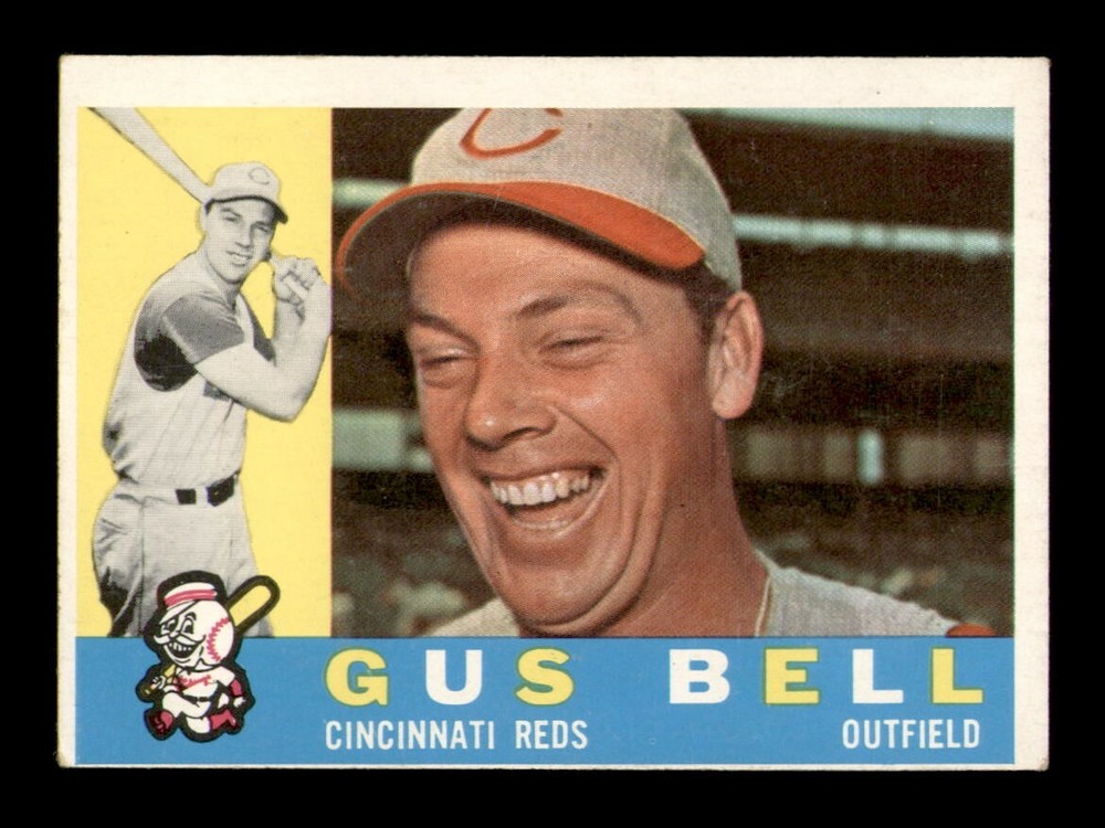 1960 Topps #235 Gus Bell EX-MINT Baseball Card OBGcards