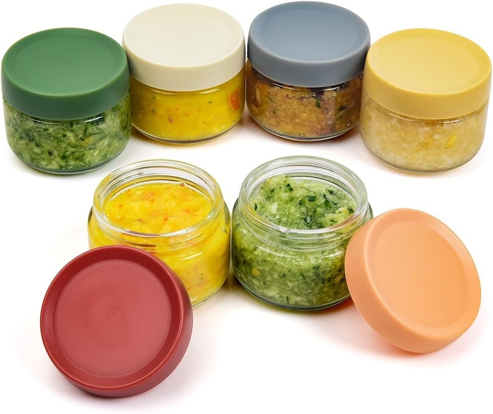 2 Oz Glass Dressing Containers to Go Sauce Cups Mini Condiment Dip Jars