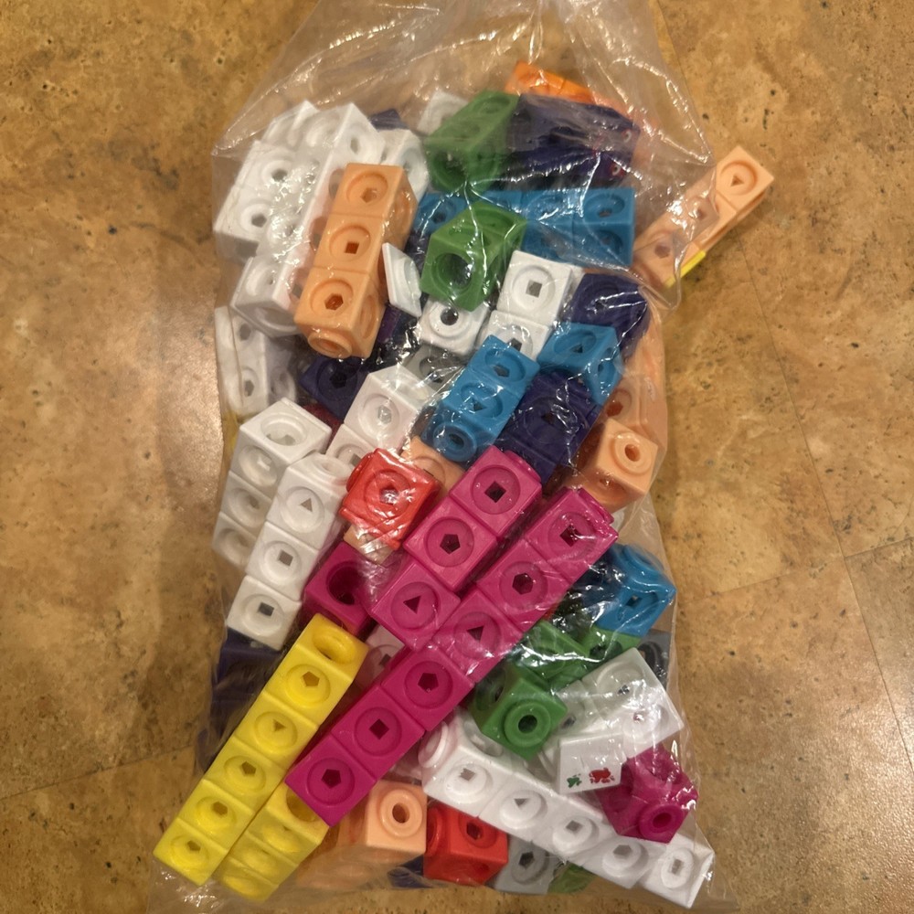 Lot Of Math Manipulative Connecting Blocks Number Blocks