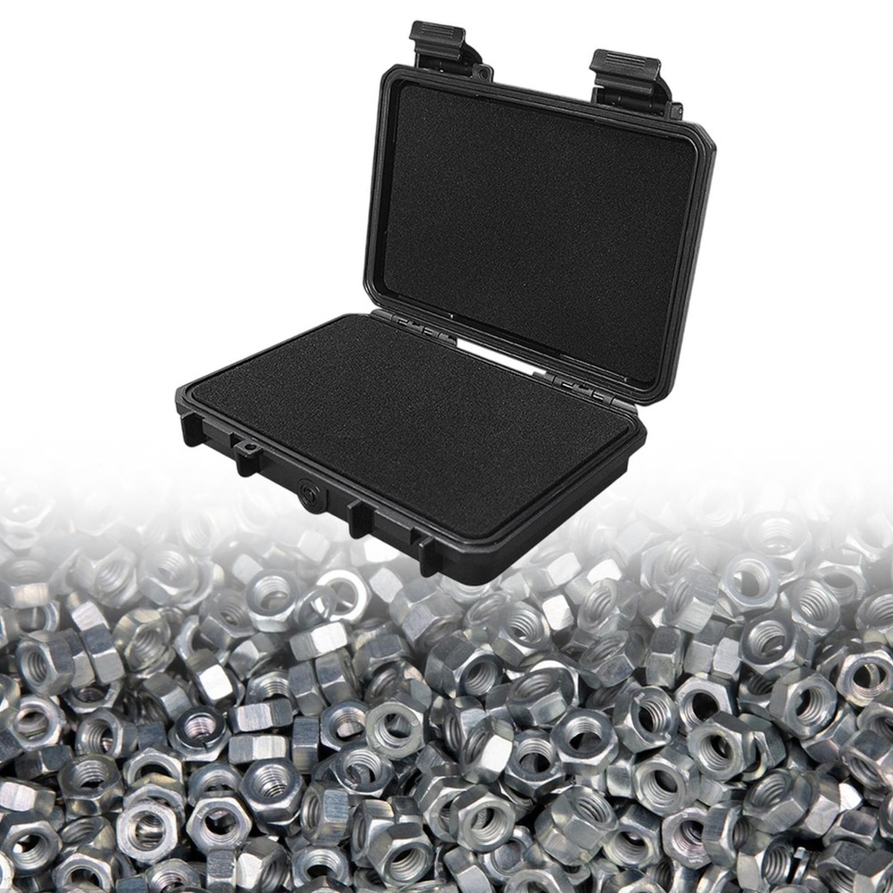 Waterproof Portable Multifunctional Instrument Tool Box with Sponge Insert