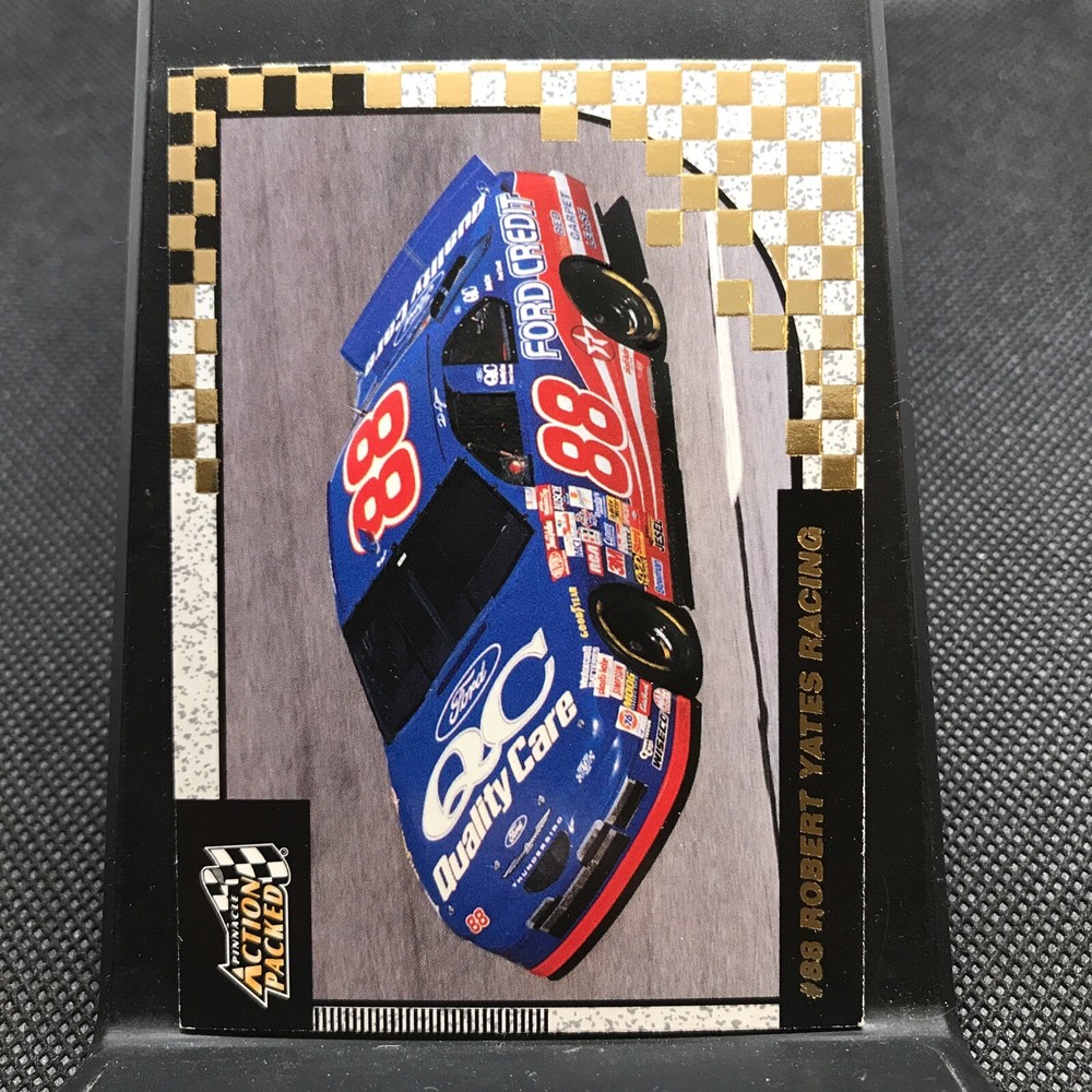 1997 Pinnacle Action Packed #34 Dale Jarrett 88 Robert Yates Racing NASCAR Card