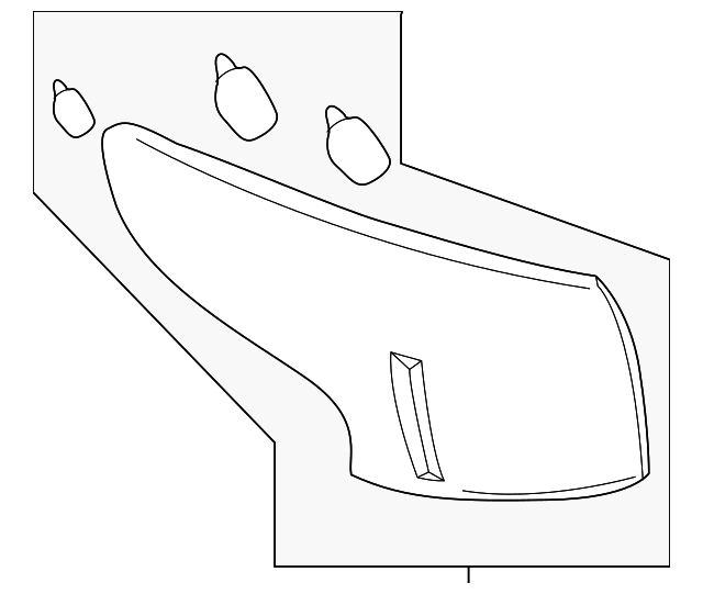Genuine Nissan Tail Lamp Assembly 26550-6MR0A