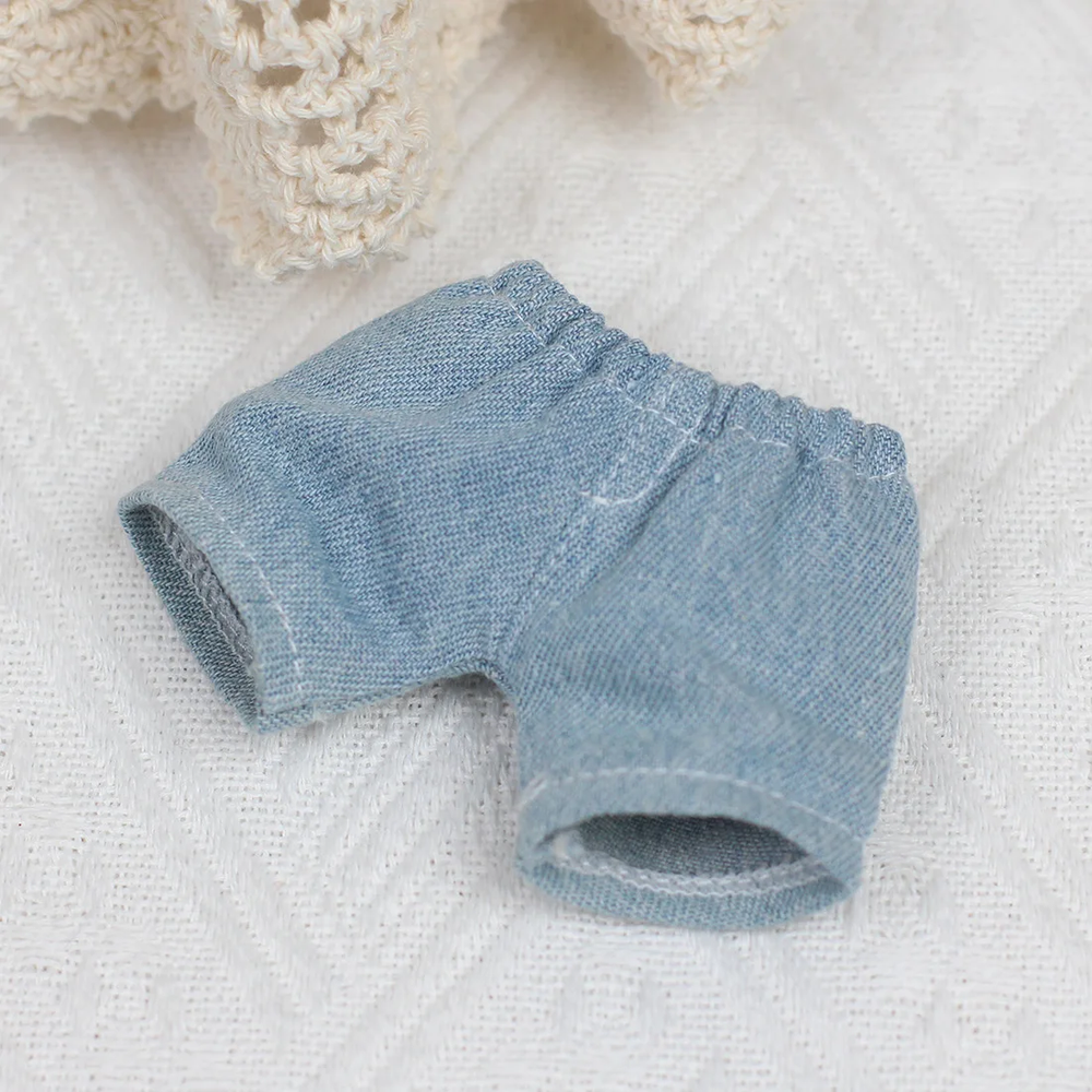 17Cm Labubu Clothes Sweatshirt Heart-Beating Macaron Labubu Doll Clothes