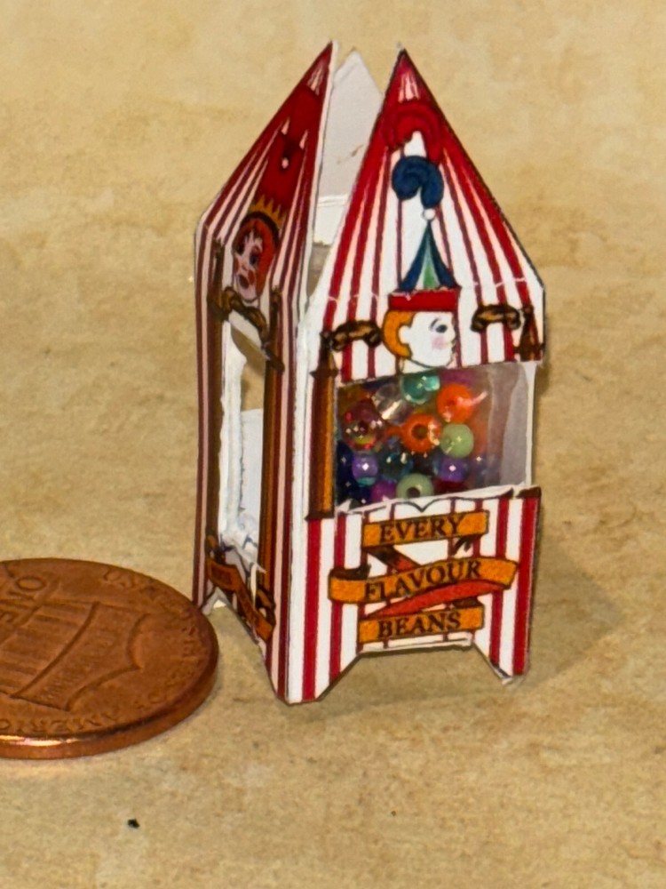 Tiny Bertie Botts Every Flavor Beans Box miniature Magic Wizard miniature Candy