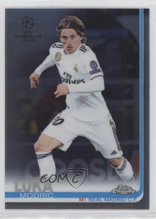2018-19 Topps Chrome UCL Luka Modric #25