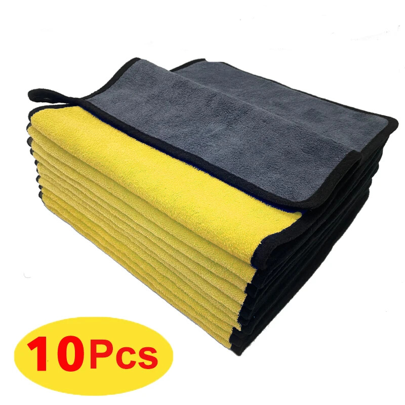 Microfiber Car Cleaning Towel for Interior and Exterior Auto Detailing