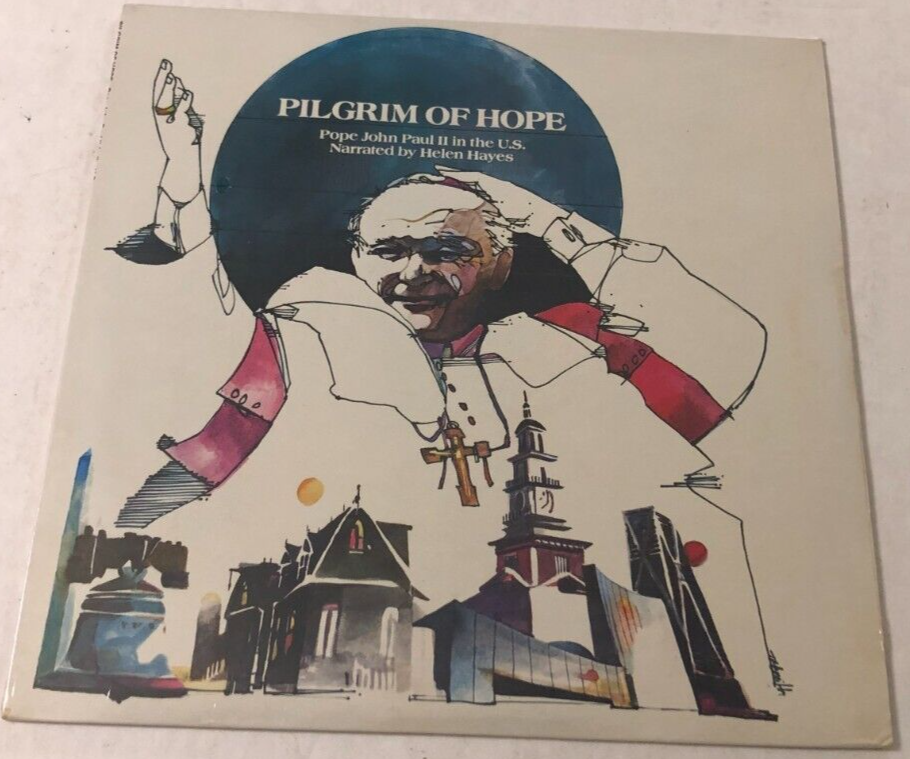 Pope John Paul II Pilgrim Hope Sunday Visitor 7996 Vintage 70s U.S. Vinyl LP New
