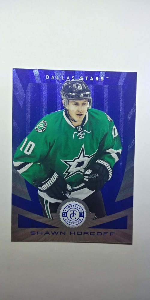 2013-14 Totally Certified Platinum Blue 3/50 Shawn Horcoff #139 Dallas Stars