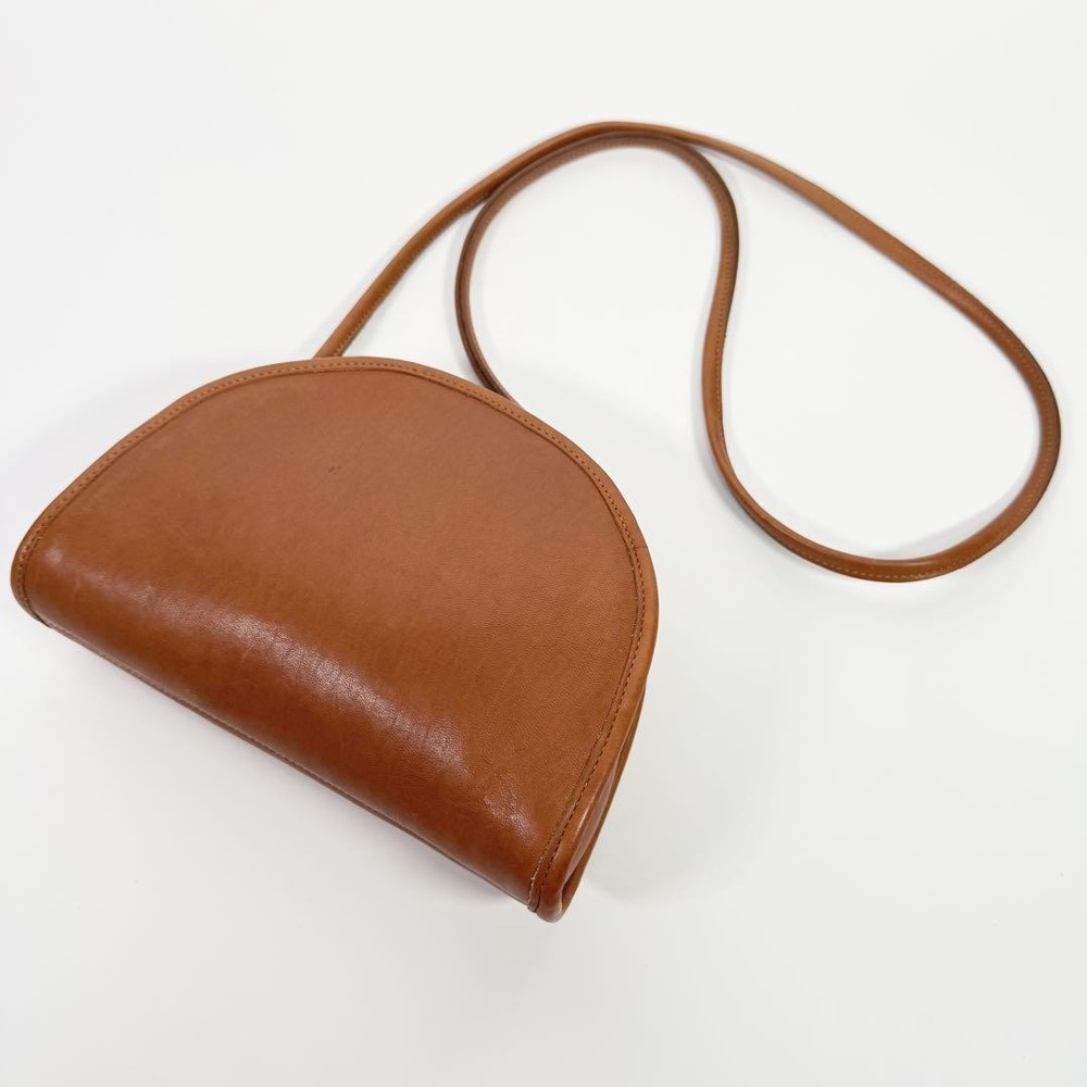 Vintage COACH Leather Shoulder Bag Pouch Rare USA Made