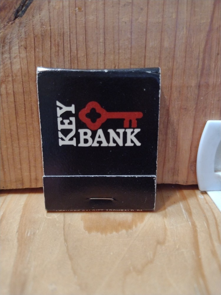 Vintage MATCHBOOK: KEY BANK MB125
