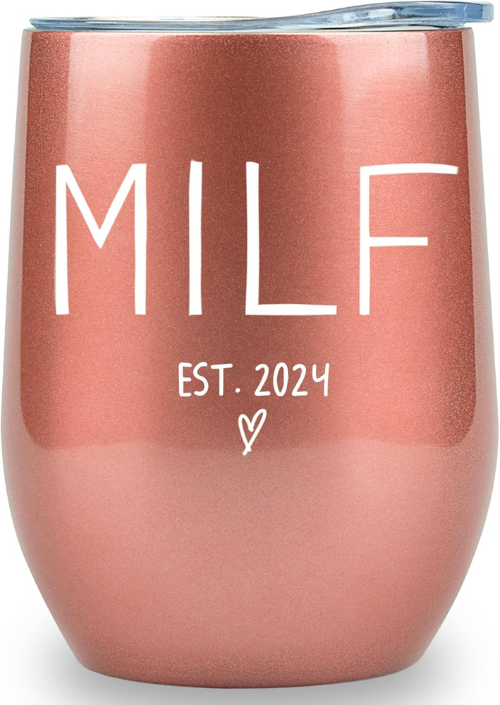 First Mothers Day Gifts for New Mom Gifts for Women after Birth MILF Cup 2024 Fu