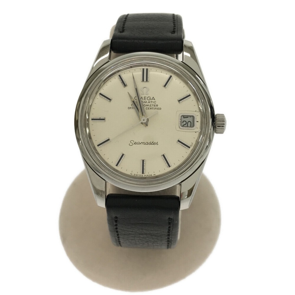 Vintage OMEGA Seamaster 168.024 Automatic Date Watch with Strap