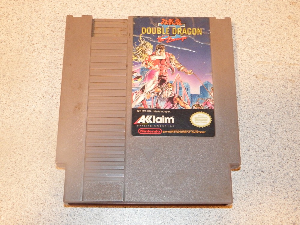 Double Dragon II The Revenge NES Cartridge Only-image