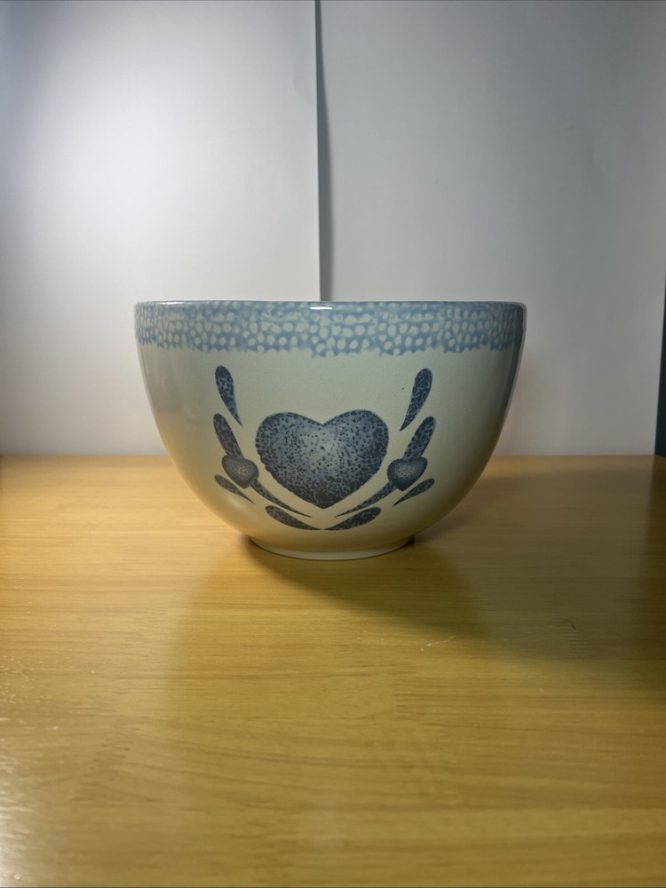 Corelle Blue Heart Mixing and Serving Bowl Set